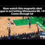 Rigged Boston Celtics “COMEBACK” vs Minnesota Timberwolves | Vegas always make a way lol #rigged