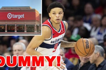 DUMB NBA player Ryan Rollins makes BAD DECISIONS while "SHOPPING" in Target! Gets CUT by Wizards!