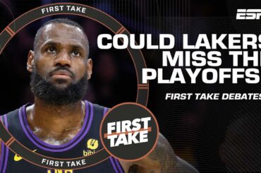 Stephen A. is concerned the Lakers could miss the playoffs 👀 | First Take
