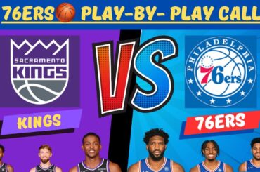 Philadelphia 76ers vs. Sacramento Kings LIVE PLAY-BY-PLAY (01-12-24) #jazz #76ers #sixers #nba