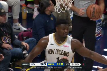 Highlights: Zion Williamson with 30 points at Denver Nuggets 1/12/2024