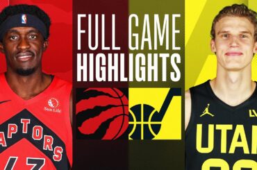 RAPTORS at JAZZ | FULL GAME HIGHLIGHTS | January 12, 2024