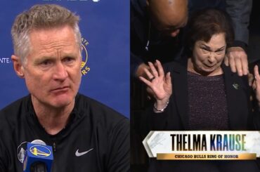 Steve Kerr blasts Bulls fans for booing Jerry Krause during Ring of Honor night