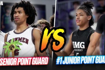 Best Point Guards In ALL OF HIGH SCHOOL Matchup 🤩🔥 Dylan Harper vs Darius Acuff Jr 🍿