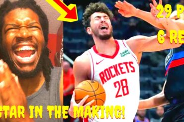 PISTONS VS ROCKETS REACTION 2024 DETROIT PISTONS VS HOUSTON ROCKETS HIGHLIGHTS REACTION 2024