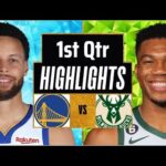 Golden State Warriors vs Milwaukee Bucks Full Highlights 1st QTR | Jan 13 | 2024 NBA Regular Season