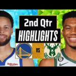 Golden State Warriors vs Milwaukee Bucks Full Highlights 2nd QTR | Jan 13 | 2024 NBA Regular Season