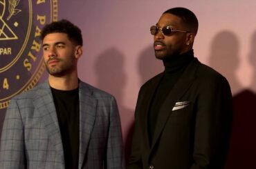 Cavs' Georges Niang walks red carpet in Paris & watches Eiffel Tower sparkle