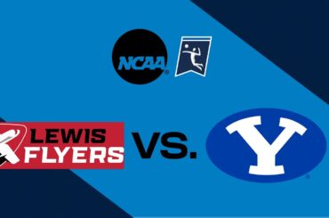 Lewis Flyers vs. BYU Cougars | NCAA Volleyball 2024