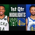 Golden State Warriors vs. Milwaukee Bucks 1st Qtr Full Highlights | Jan. 13 | NBA Highlights 2024