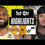 Los Angeles Lakers vs Utah Jazz Full Highlights 1st QTR | Jan 13 | 2024 NBA Regular Season
