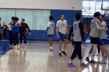 Detroit Pistons players get traded mid practice to the Wizards