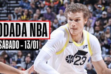 Markkanen garante a QUINTA VITÓRIA SEGUIDA do Jazz - Rodada NBA 13/01