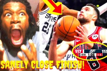 BULLS VS SPURS REACTION 2024 CHICAGO BULLS VS SAN ANTONIO SPURS HIGHLIGHTS REACTION 2024