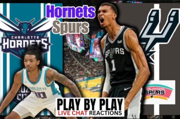 The Charlotte Hornets meet the San Antonio Spurs!