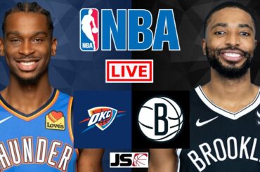 Oklahoma City Thunder vs Brooklyn Nets | NBA live Scoreboard 2024 | Jimby Sports