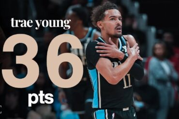 Trae Young drops 36 points & 13 assists in MLK Day Win over Spurs