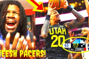 JAZZ VS PACERS REACTION 2024 INDIANA PACERS VS UTAH JAZZ HIGHLIGHTS REACTION 2024