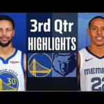 Golden State Warriors vs. Memphis Grizzlies 3rd Qtr Full Highlights | Jan. 15 | NBA Highlights 2024