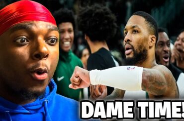 ITS DAME TIME!!- Sacramento Kings vs Milwaukee Bucks - Full Game Highlights Reaction