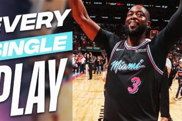 EVERY SINGLE PLAY From Dwyane Wade's Final Season 🔥