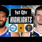 Denver Nuggets vs Philadelphia 76ers Full Highlights 1st QTR| Jan 16| 2024 NBA Regular Season