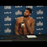 Paul George Reacts To Dropping 38 On The Thunder In The Clippers 128-117 Win Over The Thunder.