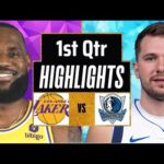 Los Angeles Lakers vs Dallas Mavericks Full Highlights 1st QTR | Jan 17 | 2024 NBA Regular Season