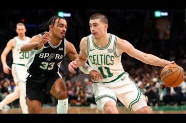 San Antonio Spurs vs Boston Celtics - Full Game Highlights | January 17, 2024 | 2023-24 Season