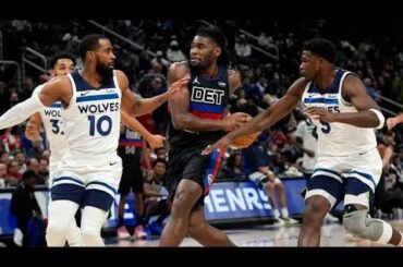 Minnesota Timberwolves vs Detroit Pistons - Full Game Highlights | January 17, 2024 | 2023-24 Season