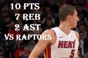 Nikola Jovic 10 Pts 7 Reb 2 Ast Miami Heat vs Toronto Raptors HIGHLIGHTS