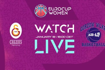 Galatasaray Cagdas Factoring v Enea Gorzow | Full Basketball Game | EuroCup Women 2023-24