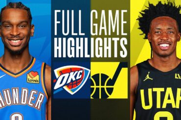 THUNDER at JAZZ | FULL GAME HIGHLIGHTS | January 18, 2024