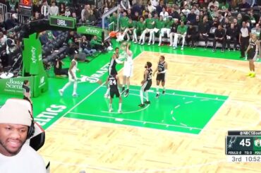 Boston Celtics vs San Antonio Spurs Full Game Highlights | January 17, 2024  | OkayRickk Reacts