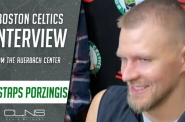 Kristaps Porzingis Explains Why Nikola Jokic Always Gets Scratched | Celtics vs Nuggets