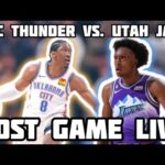 Utah Jazz vs Oklahoma City Thunder Post Game