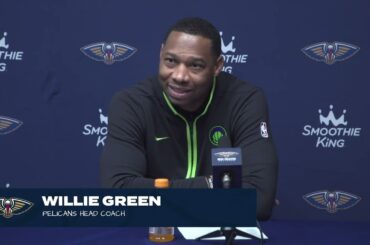 Willie Green recaps game against Phoenix | Pelicans-Suns Postgame Interview 1/19/2024