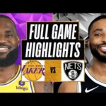 Los Angeles Lakers vs Brooklyn Nets FULL GAME Highlights | Jan 19 | 2024 NBA Regular Season