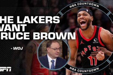 Woj: The Lakers are keeping their eyes on Bruce Brown 👀 | NBA Countdown