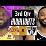 Los Angeles Lakers vs Brooklyn Nets Full Highlights 3rd QTR | Jan 19 | 2024 NBA Regular Season