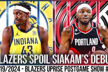 Portland Trail Blazers vs Indiana Pacers Recap | Blazers Uprise Postgame Show