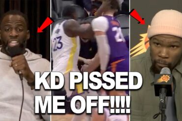 Draymond says Kevin Durant PISSED HIM OFF! KD RESPONDS, "Draymond going to therapy & SH%T!!!