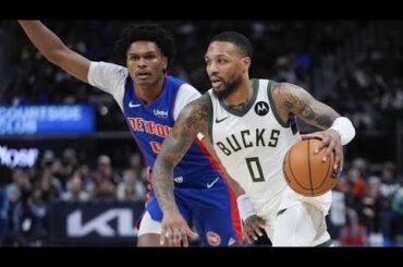 Milwaukee Bucks vs Detroit Pistons - Full Game Highlights | January 20, 2024 | 2023-24 NBA Season