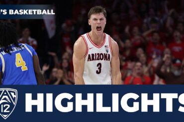 No. 12 Arizona vs. UCLA Men's Basketball Highlights | 2023-24 Season