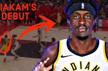 What We Saw In Pascal Siakam's Indiana Pacers Debut