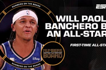 Is Paolo Banchero headed to his FIRST NBA All-Star Game? 👀 | Numbers on the Board