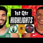 Boston Celtics vs Houston Rockets Full Highlights 1st QTR | Jan 21 | 2024 NBA Regular Season