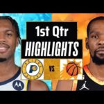 Phoenix Suns vs Indiana Pacers Full Highlights 1st QTR | Jan 21 | 2024 NBA Regular Season