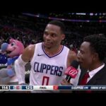 Russell Westbrook talks Clippers comeback, Postgame Interview 🎤