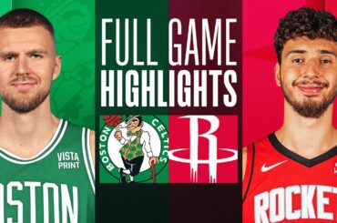 CELTICS at ROCKETS | FULL GAME HIGHLIGHTS | January 21, 2024